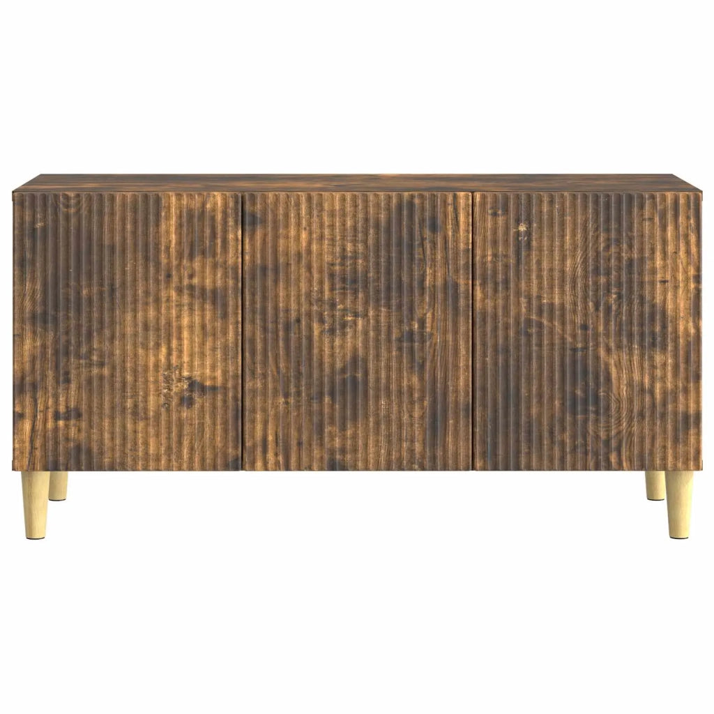Mobile TV Rovere Fumo 99 x 34,5 x 50 cm Legno ingegnerizzato 894720