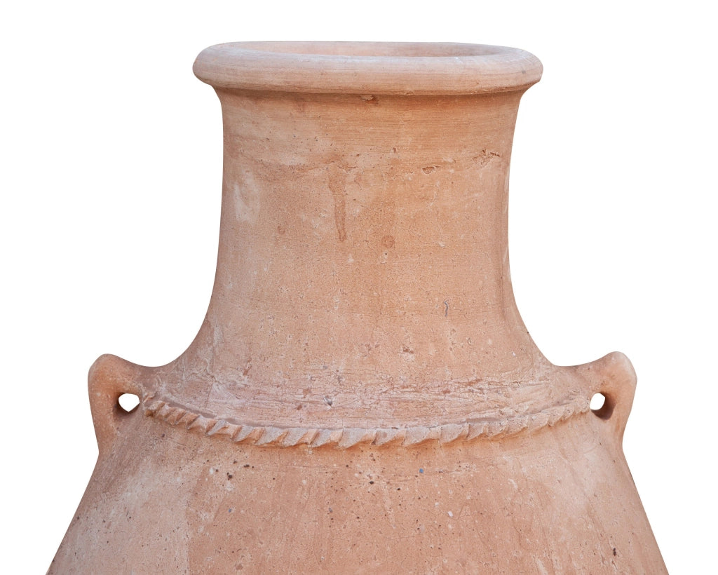 Biscottini Anfora con manici in terracotta tradizionale del deserto del Sahara fatta mano