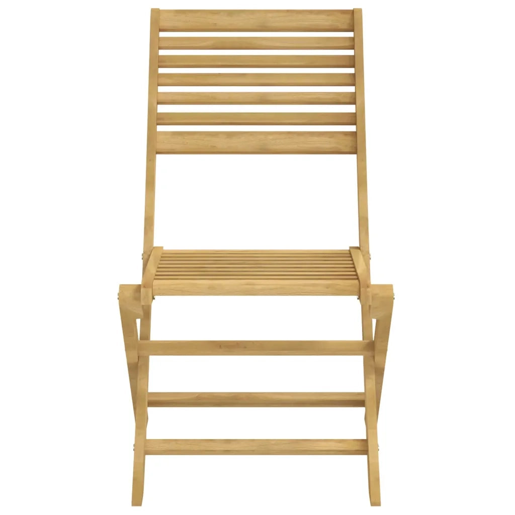 Set da Pranzo per Giardino 5 pz in Legno Massello di Acacia 3295001