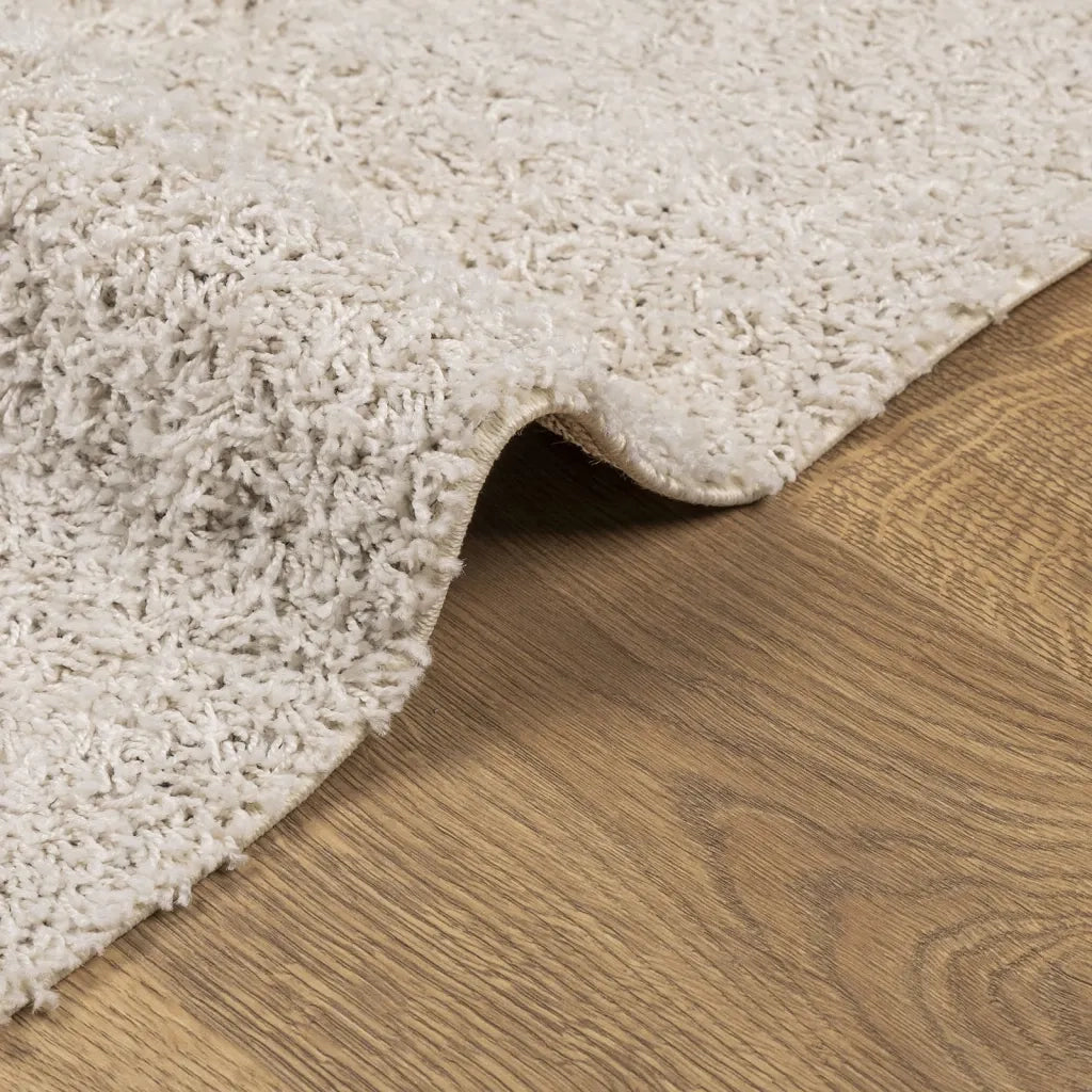 Tappeto Shaggy PAMPLONA a Pelo Lungo Moderno Crema 160x230 cm 375237