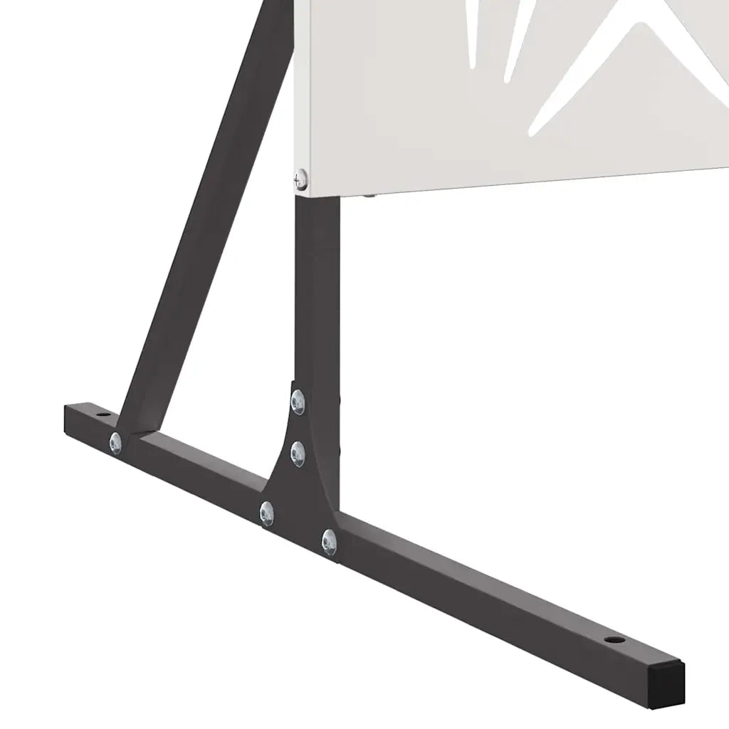 Schermo per Privacy Grigio 100 x 50 x 180 cm Acciaio CFW6760648