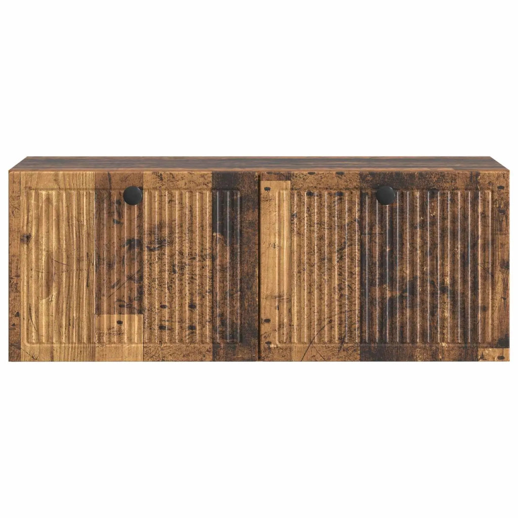 Mobile Porta TV da Muro Legno antico 78,5 x 31 x 30 cm 898043