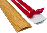 Flessibile cavo e cavo a spirale protezione PVC autoadesivo - proteggi i cavi e evita incidenti - ideale perimetrazione per ufficio e casa (superficie di adesione A 3)