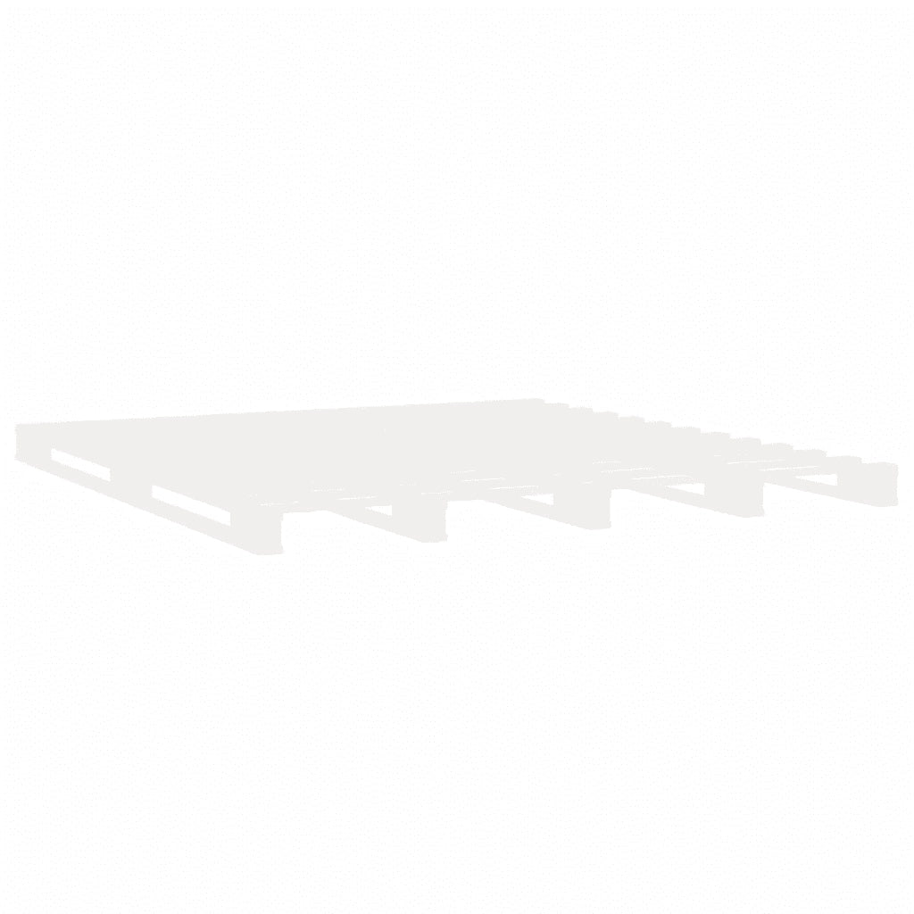 Giroletto Bianco 160x200 cm in Legno Massello di Pino