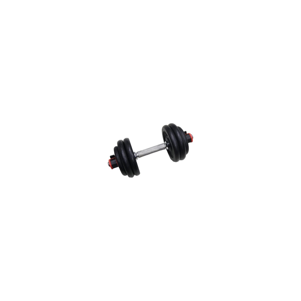 Set barre + manubri 93 KG - FITLIFE - Acciaio - Tutto incluso ( barre, dischi, tappi )