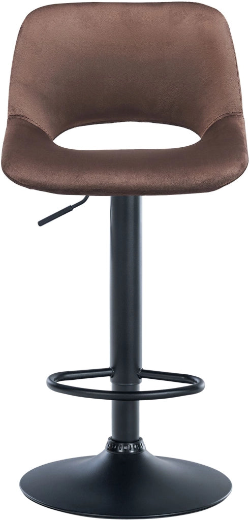 Barhocker Camden Samt schwarz
