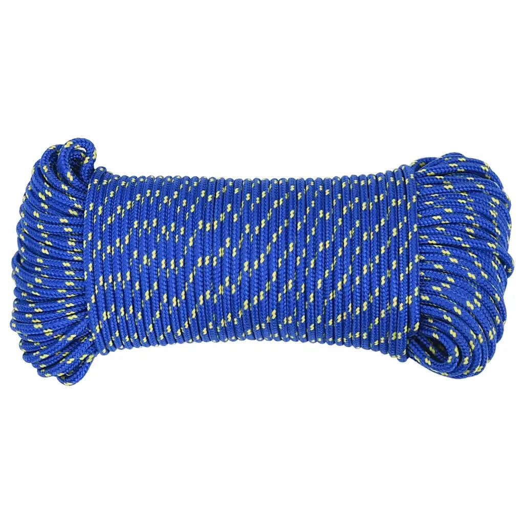 Corda per barca Blu 4 mm 25 m in Polipropilene 152433