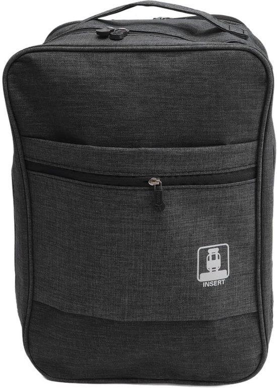 Organizzatore per 3 paia di scarpe - Borsa portatile per scarpe - Contenitori di imballaggio per scarpe - Ideale per viaggi - Realizzato in poliestere premium - Modello: Reisschoenentas - Codice prodotto: 123456