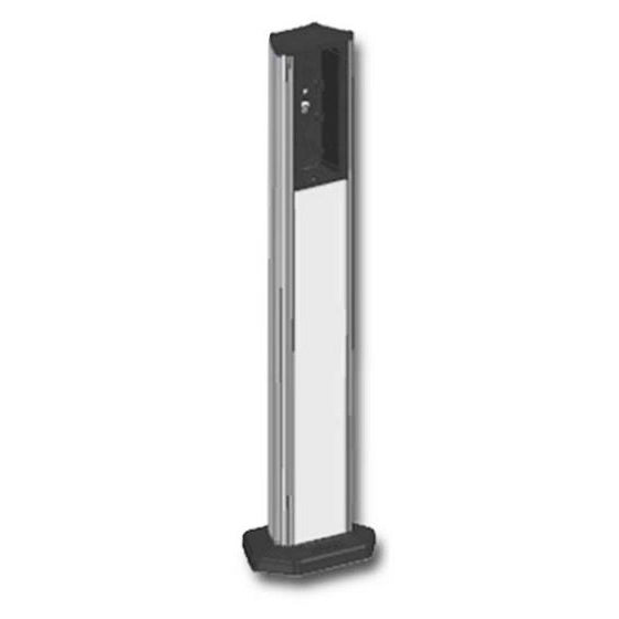 COLONNINA BASSA H 500 MM 50 CM PER FOTOCELLULE XP20 XP30 GENIUS 401070 1 PEZZO