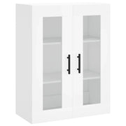 Pratico mobile contenitore a parete di design 69,5 x 34 x 90 cm legno bianco 02_0048641