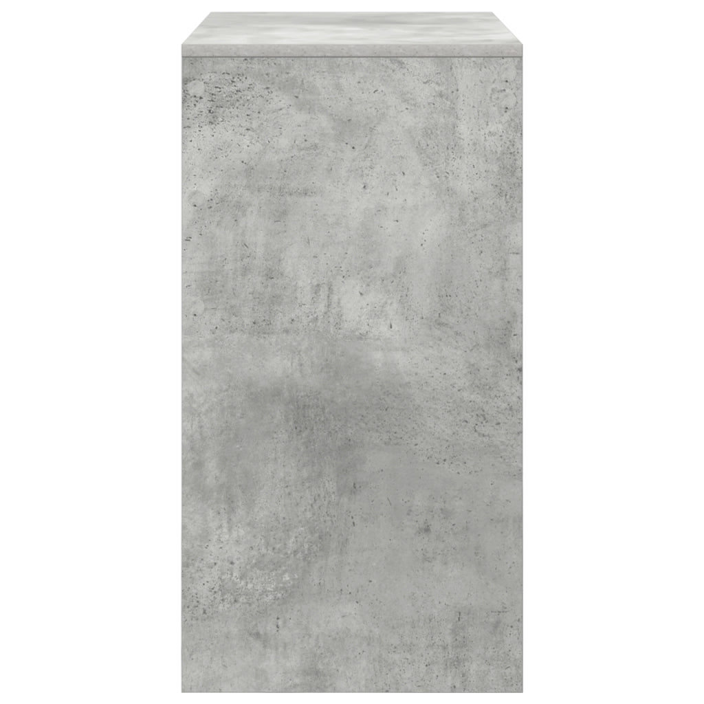 Scrivania Computer Grigio cemento