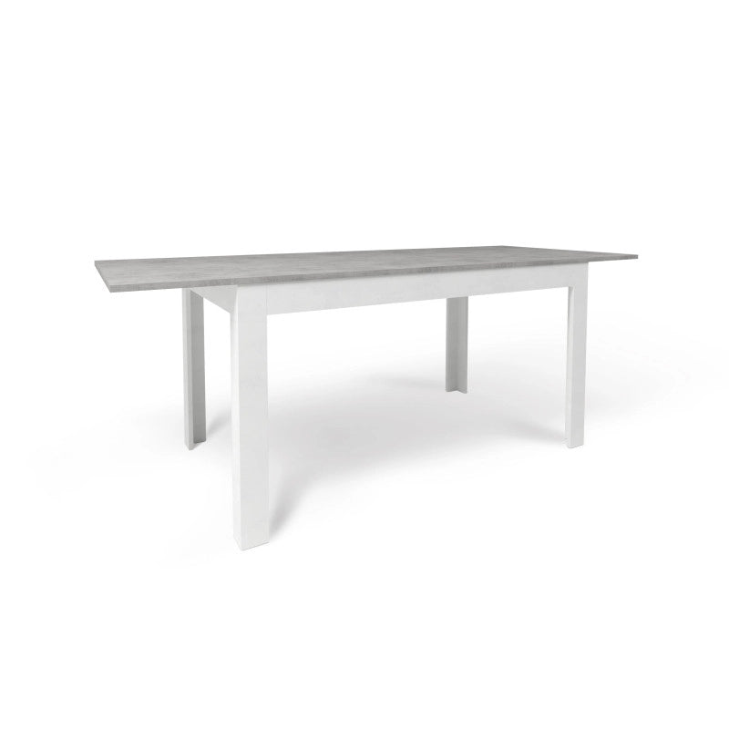 Tavolo Allungabile 140+60 Cemento cm 80x140x75h - Sarmog