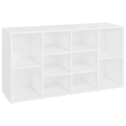 Panca portascarpe/stivali cassettiera scaffale mobiletto portaoggetti per ingresso 103 x 30 x 54,5 cm legno ingegnerizzato bianco 02_0022884