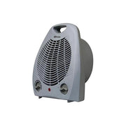 Termozeta TZR15GB Caldobagno Termoventilatore 2 Potenze 1000W 2000W Termostato Regolabile Protezione Termica colore Grigio