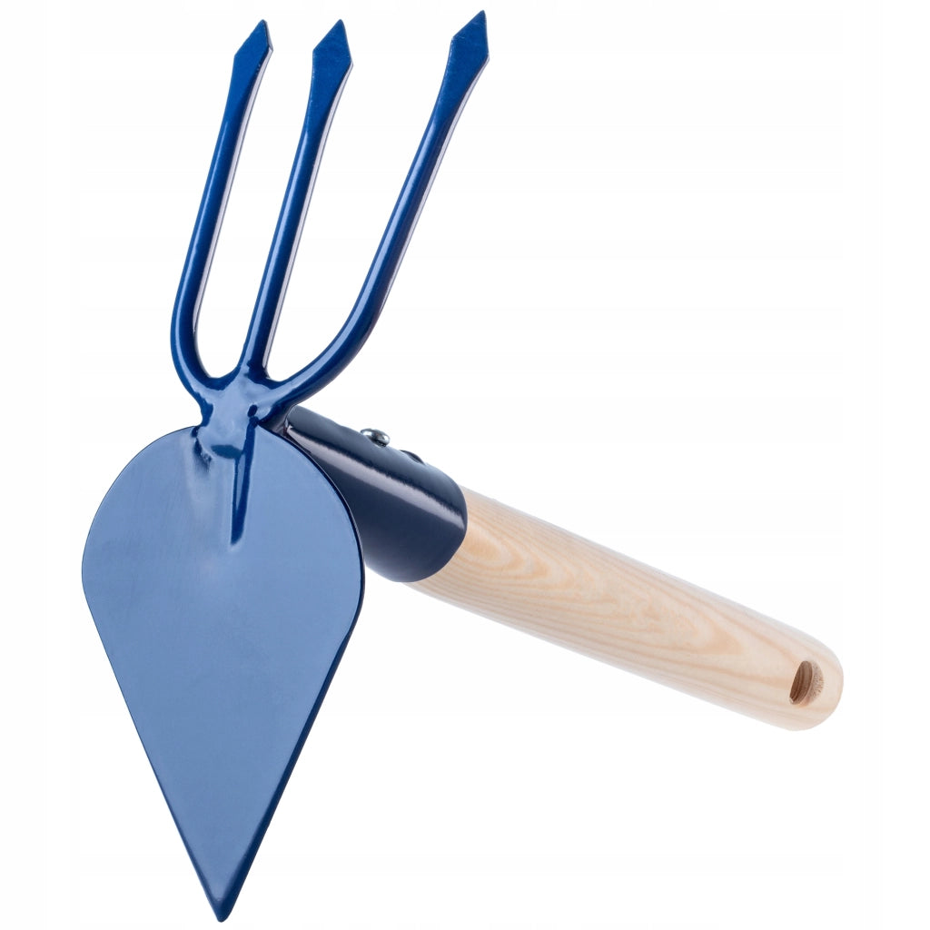 Zappa da giardino KADAX per estirpare le erbacce con forca 7 cm Piccola 32 cm