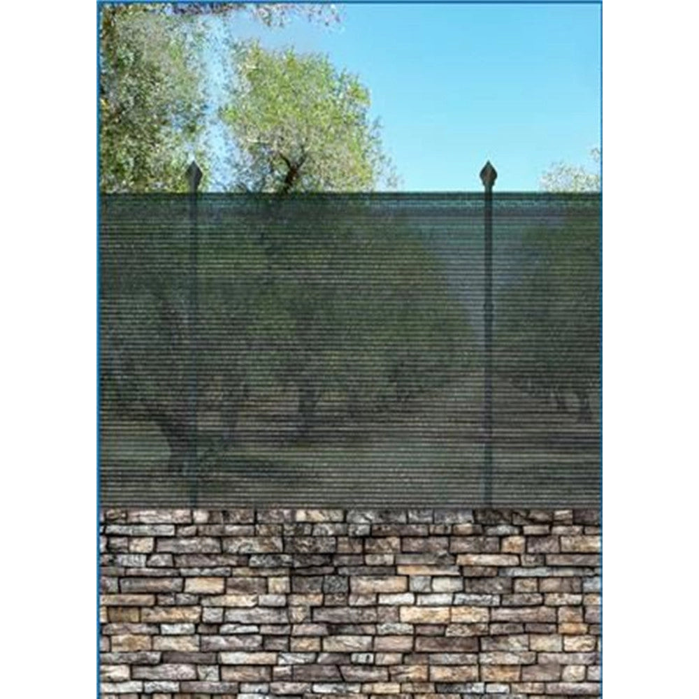 Trade Shop - Rete Ombreggiante Frangivista Rotolo 1x100mt Grn41 Per Recinzioni Giardini Balconi 806132 -