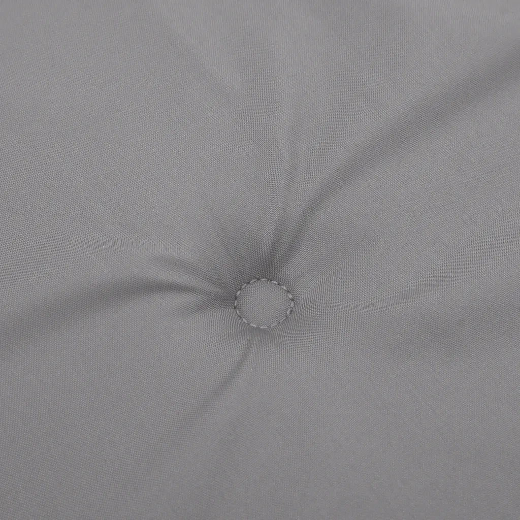 Cuscino per Panca Grigio 200x50x4 cm in Tessuto Oxford 47607