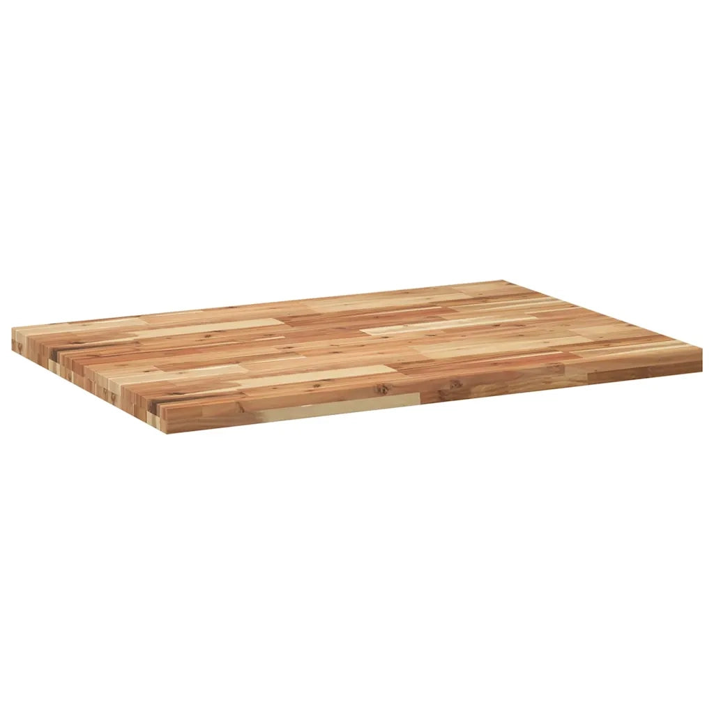 Piano Scrivania a Olio 120x70x4 cm Legno Massello Acacia 3279773
