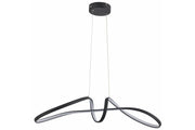 Lampada sospensione Weva Reality LED 40W nera 3000-4000K