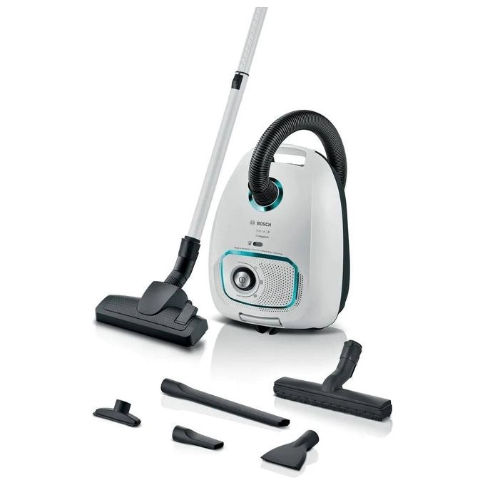 Bosch Serie 4 Aspirapolvere con sacco ProHygienic Bianco