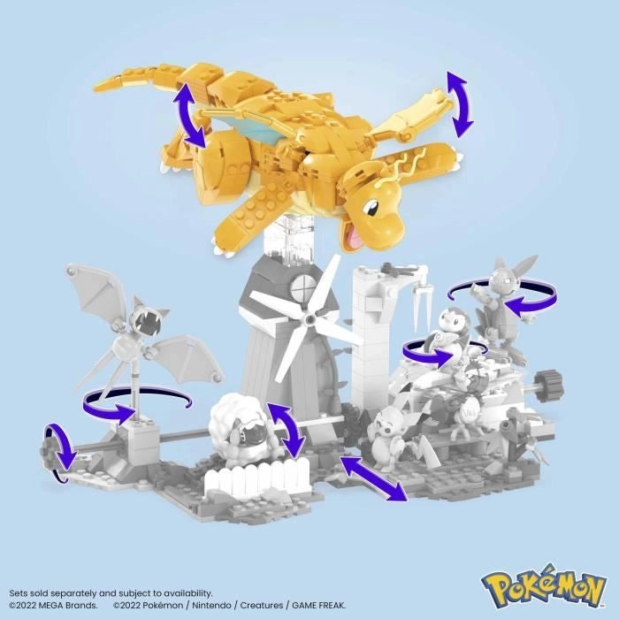 MEGA TRUST - Pokemon - Dracolosse - Costruzione - 6 anni e +