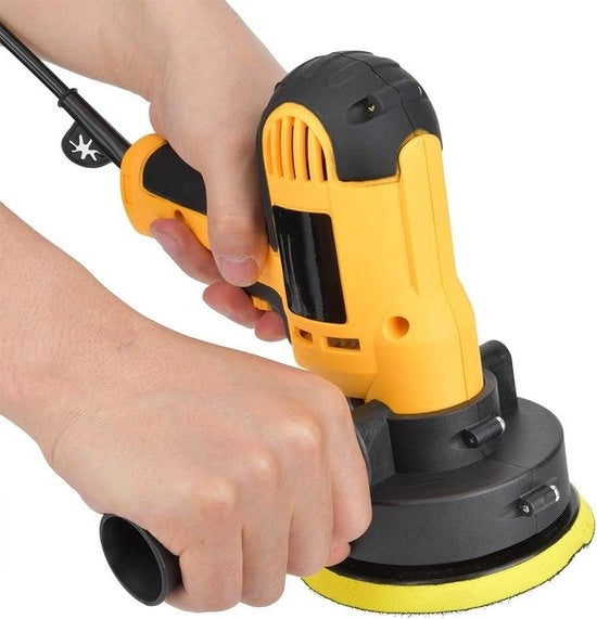 Kit di polimento e levigatura elettrico da 125 mm 700 W per auto, tegoli, pavimenti, legno, metallo e mobili.