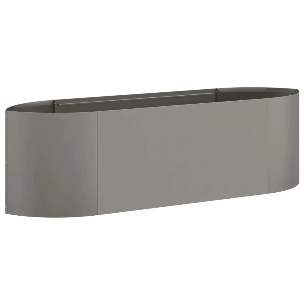 Letto rialzato da giardino Acciaio Corten 140 x 40 x 40 cm 8011718