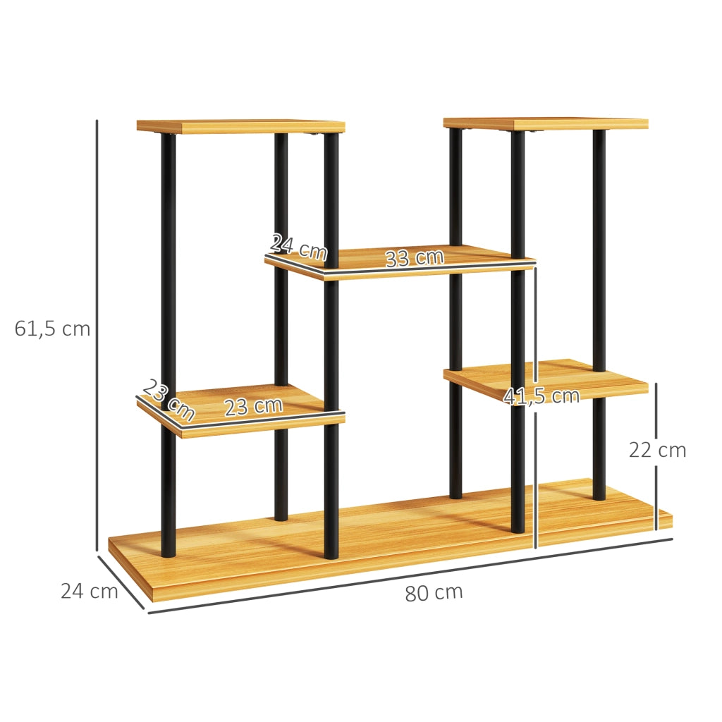 Tavolino da soggiorno ¨C Minimal ¨C legno massello acciaio 80x24x61.5 cm