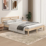 Giroletto-Struttura Letto in Legno Massello 135x190 cm Small Double 476278