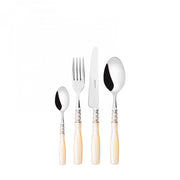 ARIANNA Ghiera Cromata, Posate Set 24 Pz, Scatola Compact, Casa