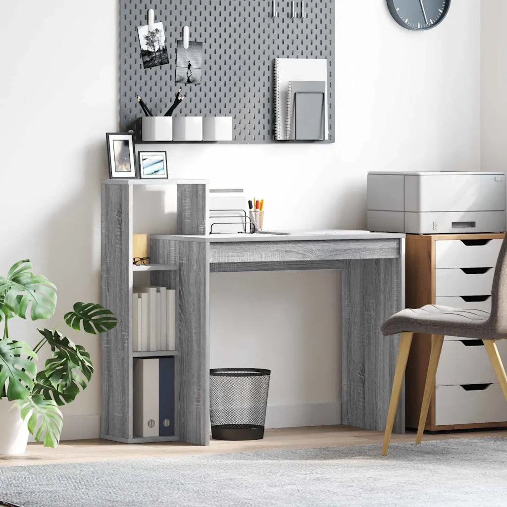 Scrivania Grigio Sonoma 100 x 40 x 90 cm Legno multistrato 869319