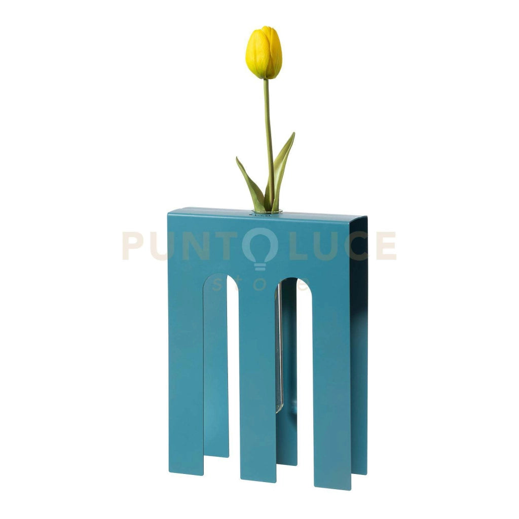 Vaso portafiore decorativo De Chirico Blu oltremare