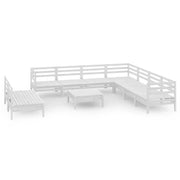 Set di mobili da giardino mobili da esterno 10 pezzi legno di pino massiccio bianco 02_0015242