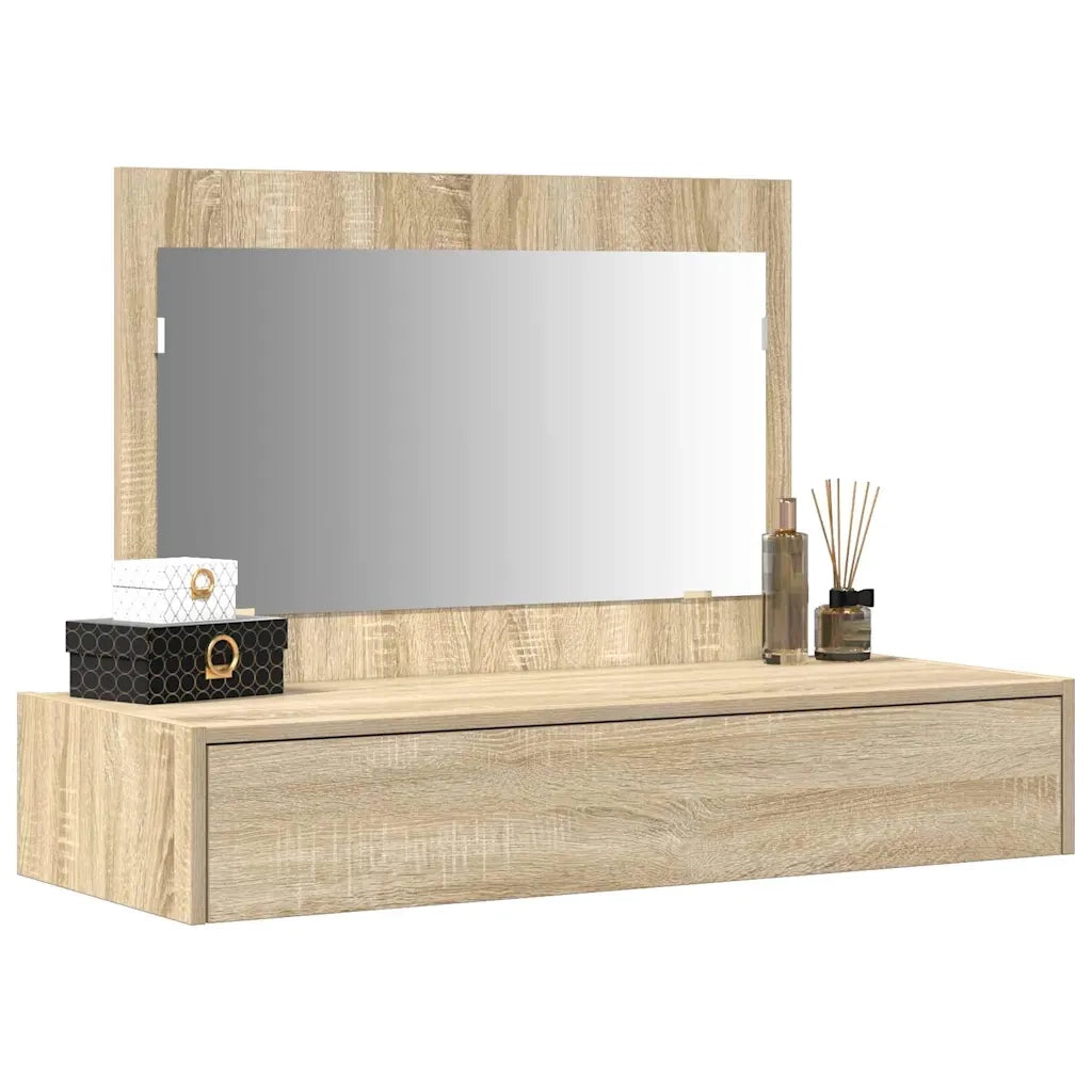 Tavolo da Trucco Marrone 100 x 40 x 70 cm Legno multistrato 865210