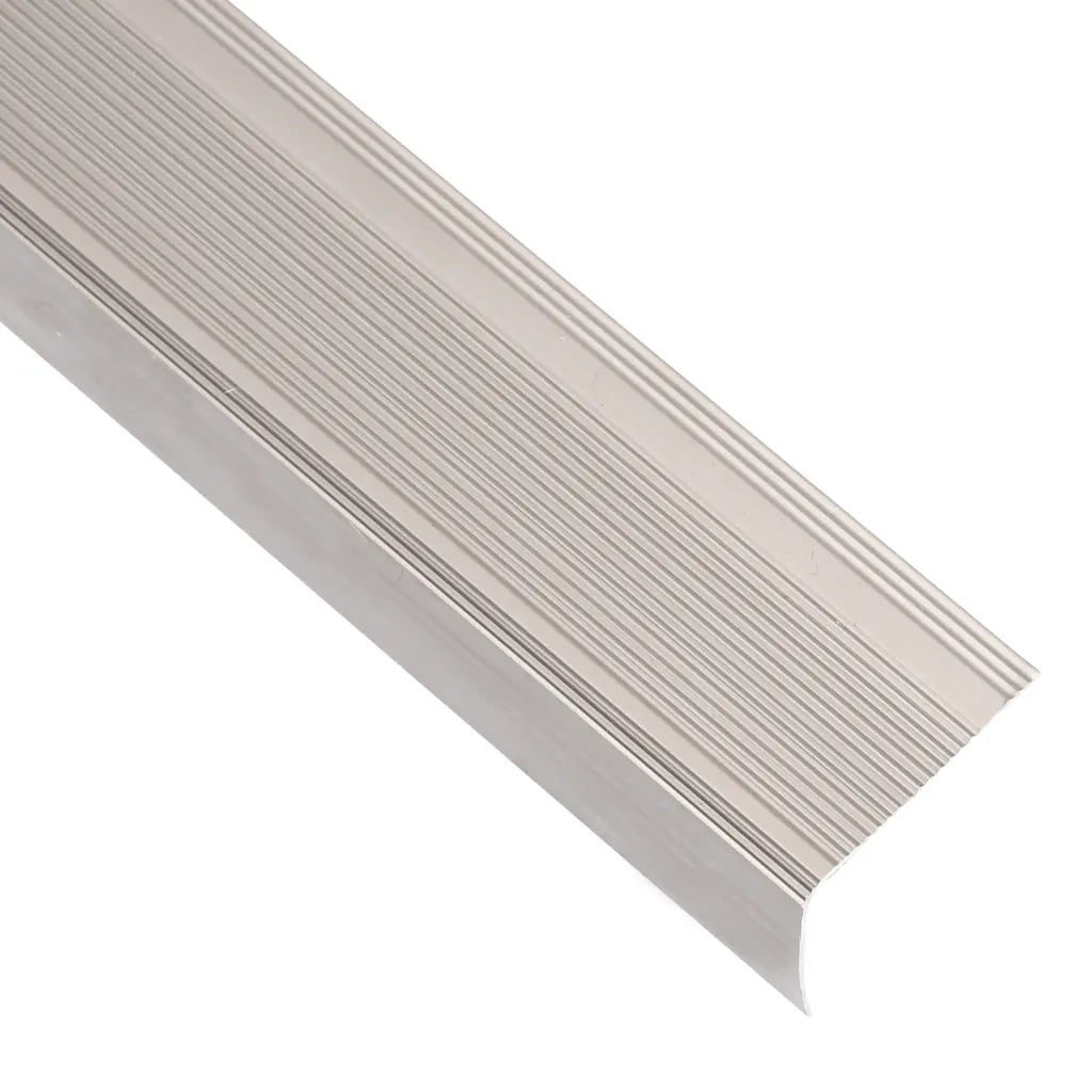 Profili a L per Gradini 5 pz in Alluminio 100 cm Champagne CFW5849700