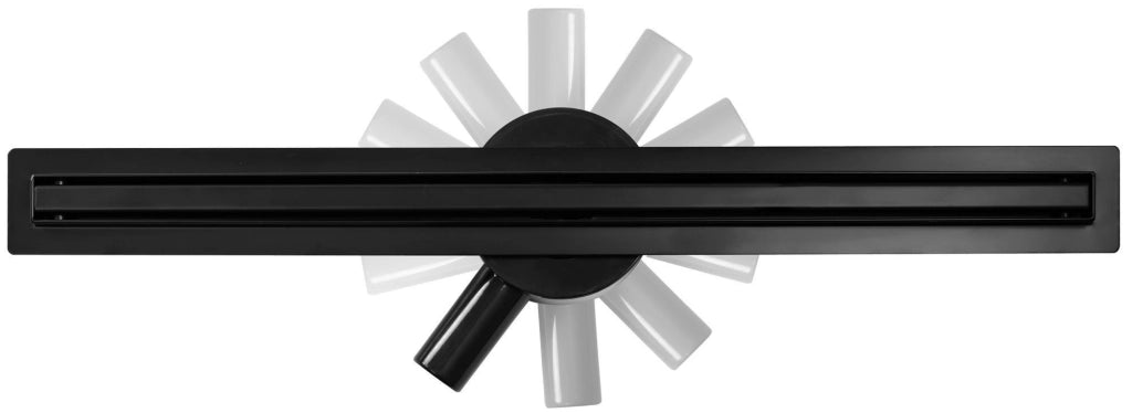 Scarico Lineare Calani Eco360 Slim Black 60
