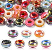 Accessori per gioielli - 35 pezzi - Filo per gioielli - Hilo per gioielli - Diametro 6 mm - Leggero - 7 colori