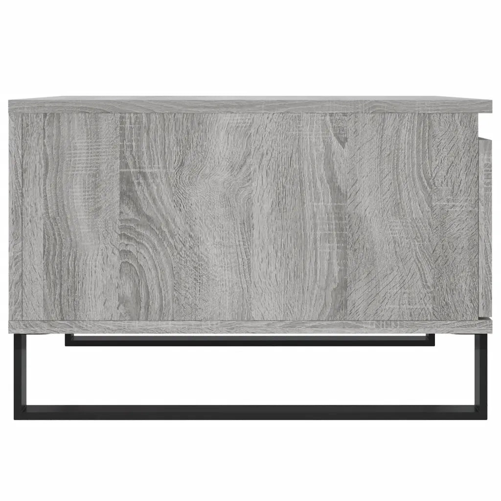 Tavolino Salotto Grigio Sonoma 55x55x36,5 cm Legno Multistrato 830770
