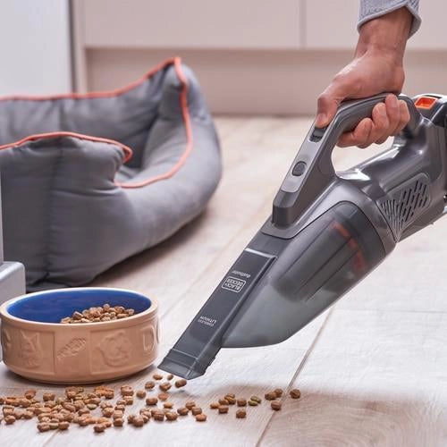 Black & Decker Dustbuster aspirapolvere senza filo Nero, Grigio, Arancione Senza sacchetto