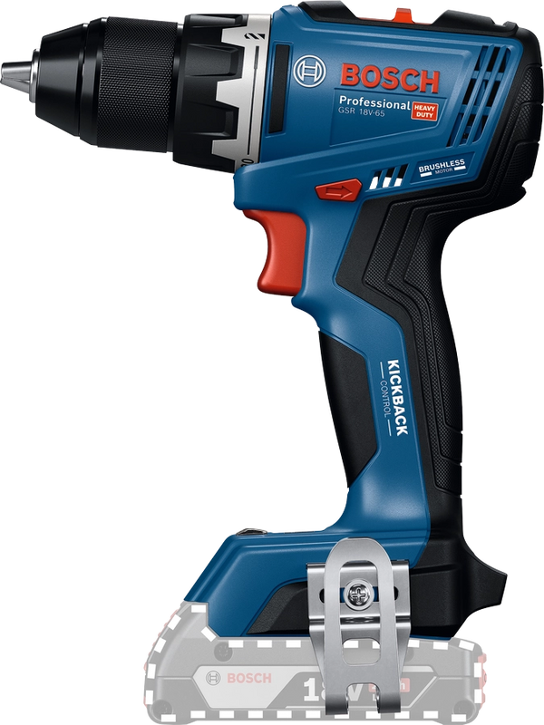 Trapano Avvitatore Bosch GSR 18V-65 Brushless 18V Solo Corpo Macchina in Scatola