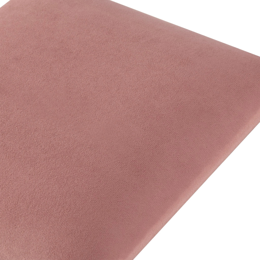 Set di 2 cuscini da parete in velluto 90 x 30 cm rosa 03_0010585