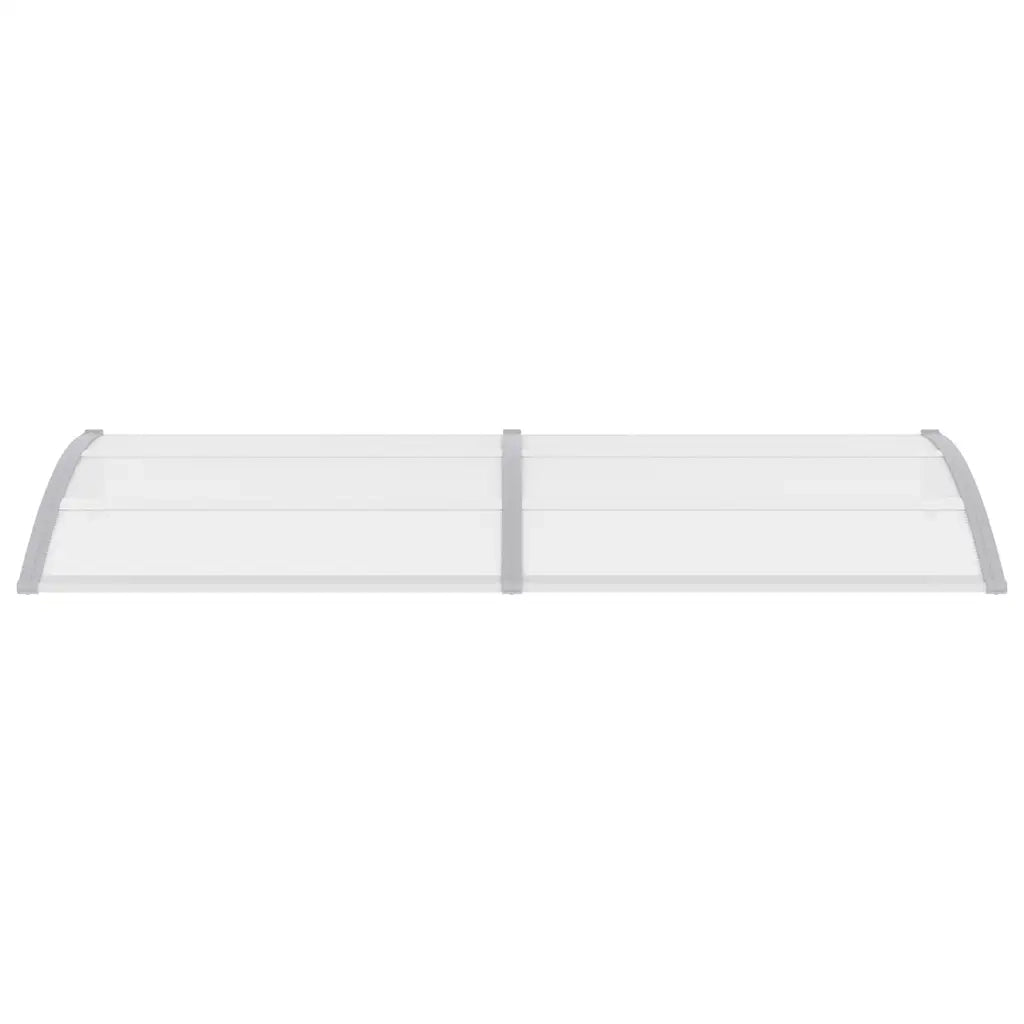 Pensilina per Porta Grigia 240x100 cm in PC cod mxl 10384