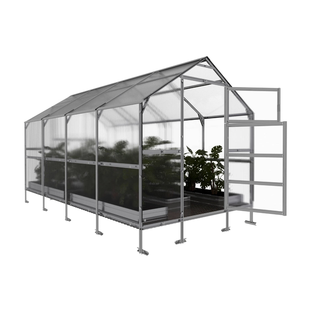 Serra da giardino KLASIKA BERNARD 2,35 x 4 m (9,4 m²), 6 mm con rivestimento in policarbonato