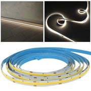 Striscia LED flessibile 24V COB lama luce continua 150W 10M profili barre 7500lm LUCE 3000K
