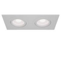 Faretto da incasso Downlight in Alluminio Atom Bianco