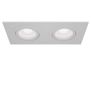 Faretto da incasso Downlight in Alluminio Atom Bianco