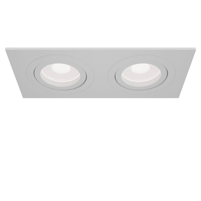 Faretto da incasso Downlight in Alluminio Atom Bianco