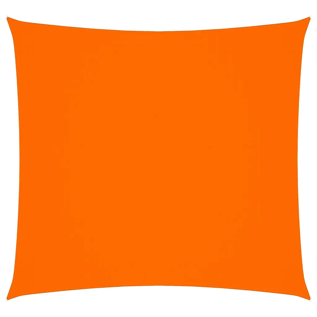 Vela Parasole in Tela Oxford Quadrata 5x5 m Arancione 135691