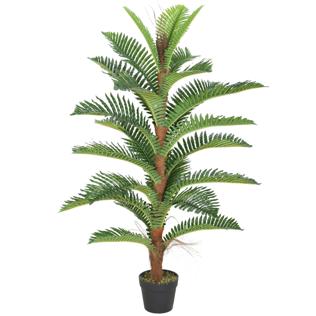 Palma Artificiale Decorativa ¨C Xylo ¨C 120 cm 24 Foglie Verde con Vaso