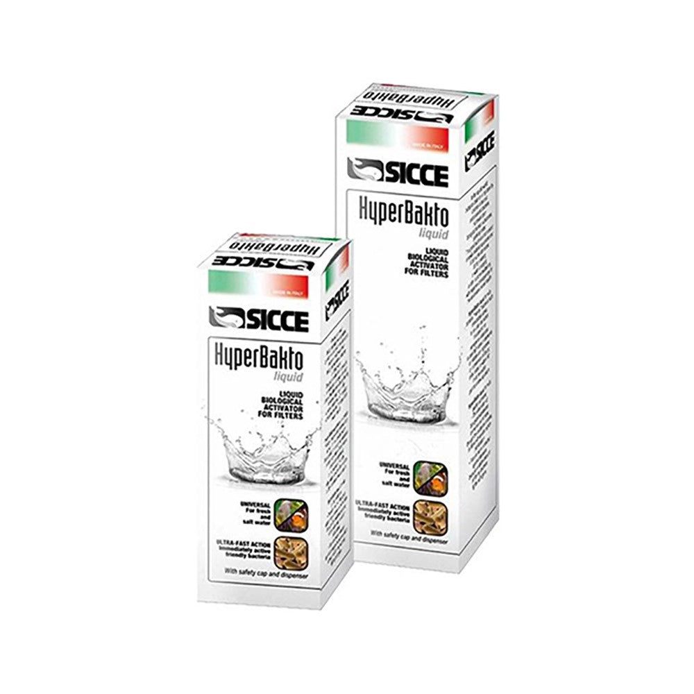 Sicce HyperBacto - attivatore batterico liquido per trattare fino a 1500 litri Formato: 150 ml